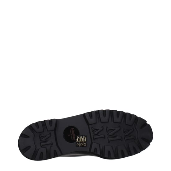 Max Mara Zwarte Leren Oxfords En Derbies - Image 5