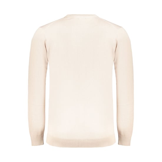Norge 1963 Beige Bomulls Tröja för Män - Image 2