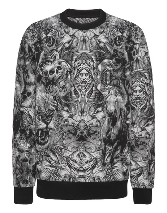 Pullover Round Neck Tattoo - Image 1