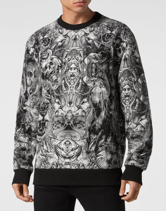 Pullover Round Neck Tattoo - Image 2