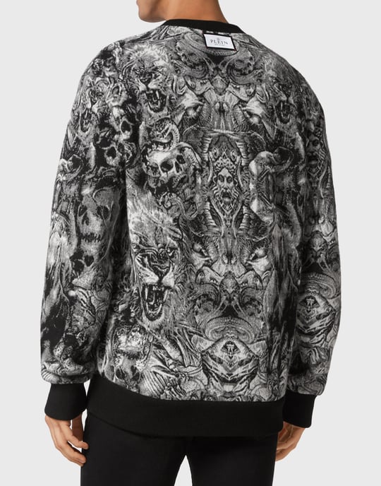Pullover Round Neck Tattoo - Image 4