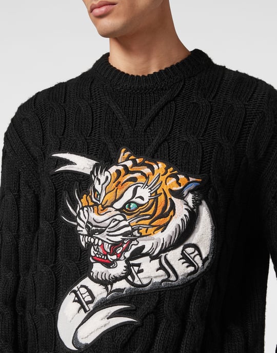 Pullover Ronde Hals Tattoo - Image 5
