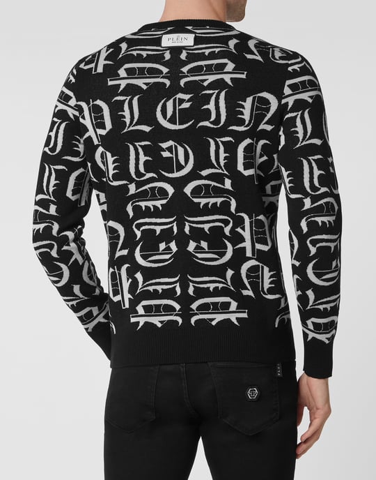 Pullover Round Neck Gothic Plein - Image 5