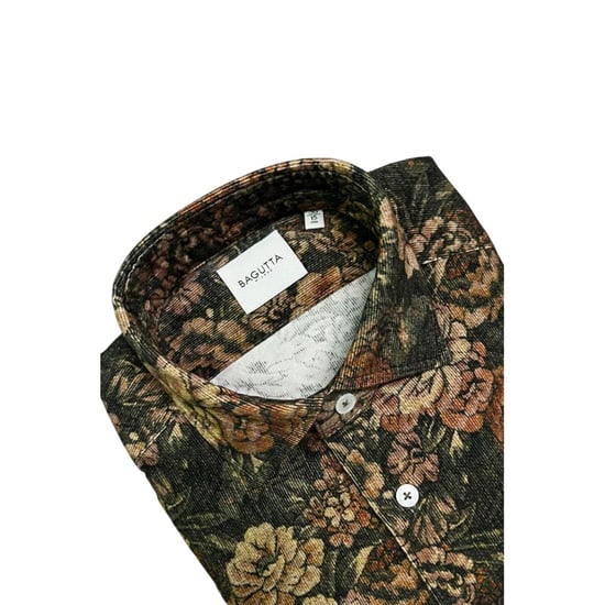 Bagutta Multicolor Katoenen Overhemd voor Mannen - Image 3
