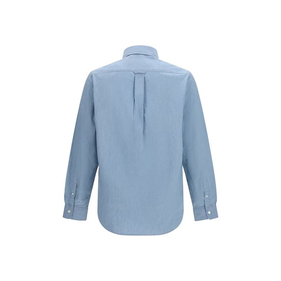 Maison Kitsuné Blue Cotton Shirt - Image 2
