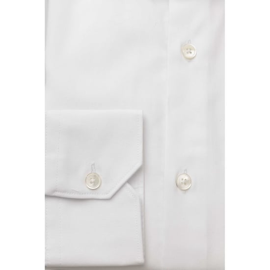 Bagutta Witte Katoenen Overhemd voor Mannen - Image 3