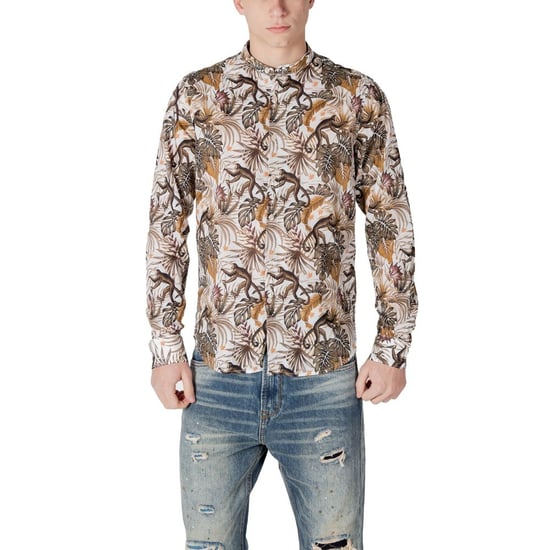 Gianni Lupo Multicolor Katoenen Patroon Shirt - Image 1