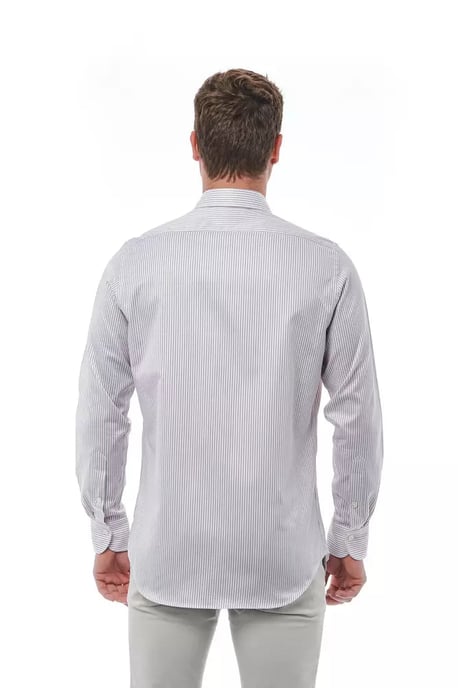 Bagutta Witte Katoenen Overhemd voor Mannen - Image 4
