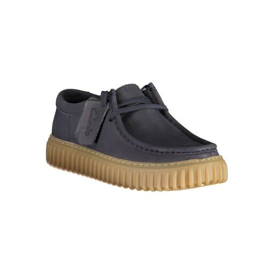 Clarks Blå Läder Herrskor Klassisk - Image 2