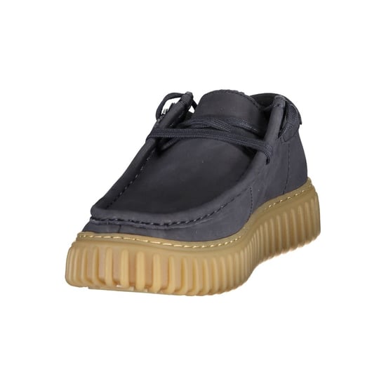 Clarks Blå Läder Herrskor Klassisk - Image 3