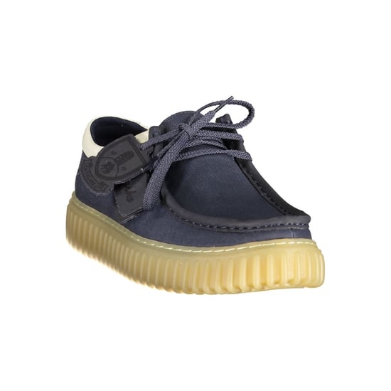 Clarks Blå Textilherrskor - Image 2