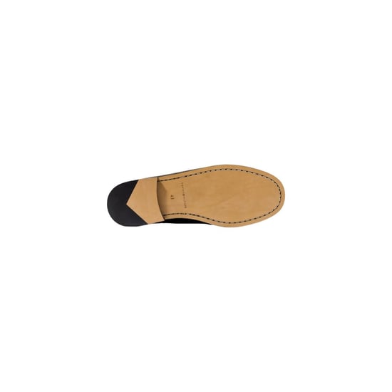 Tommy Hilfiger Svarta Läder Slipp-on Loafers - Image 5
