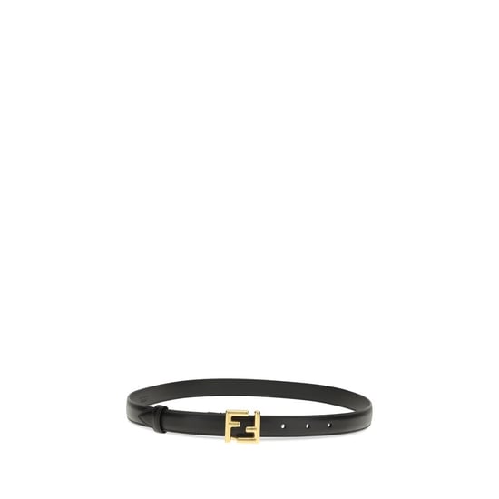 Fendi Svart Kalvskinn Bos Taurus Regular Bälte - Image 2