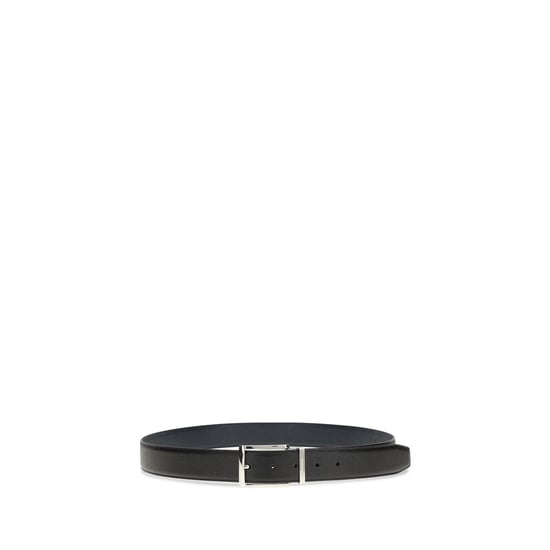 Ferragamo Blauwe Kalfsleren Bos Taurus Regelmatige Ceintuur - Image 2