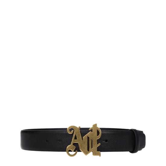 Palm Angels Svart Läder Regular Bälte - Image 1