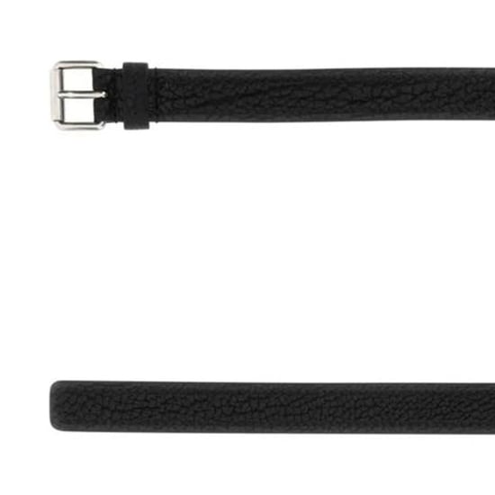Prada Zwarte Kalfslederen Regular Riem - Image 3