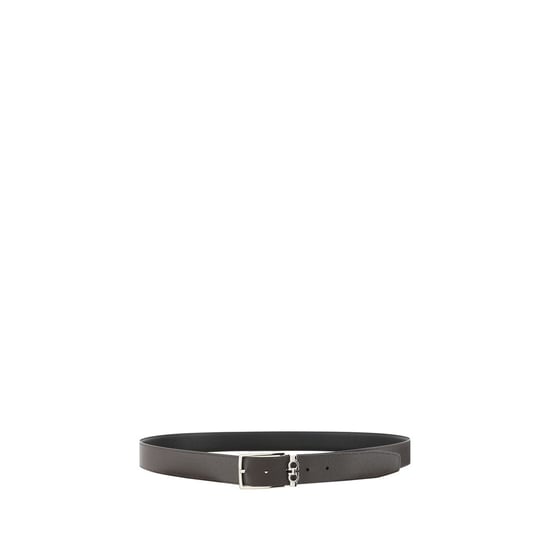 Ferragamo Zwarte Kalfslederen Bos Taurus Riem - Image 5