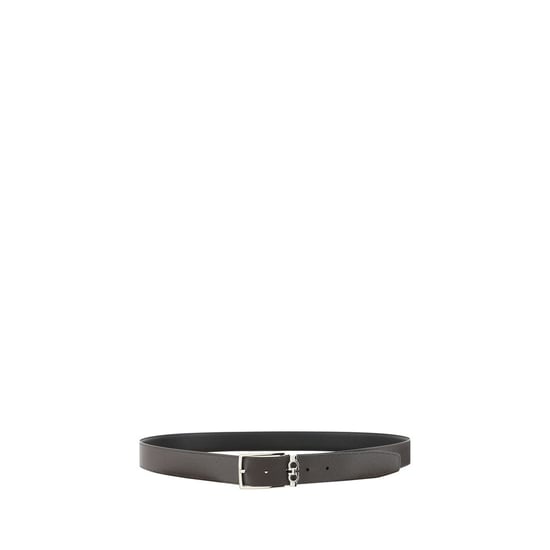 Ferragamo Zwarte Kalfslederen Bos Taurus Riem - Image 6