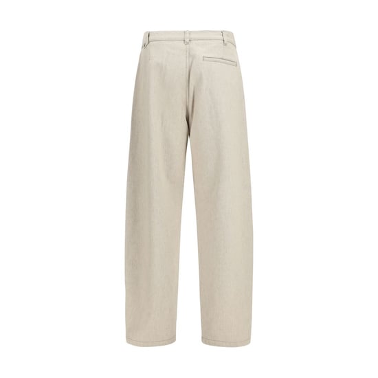 Jacquemus Beiger Katoenen Casual Broek - Image 2