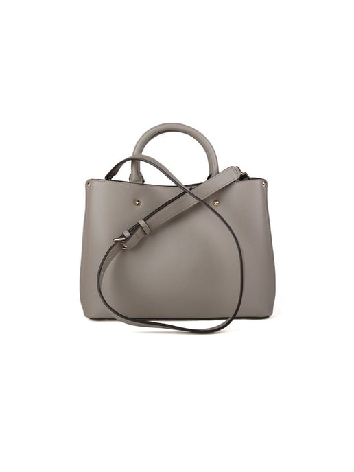 Guess Schoudertas Donker Taupe - Image 3