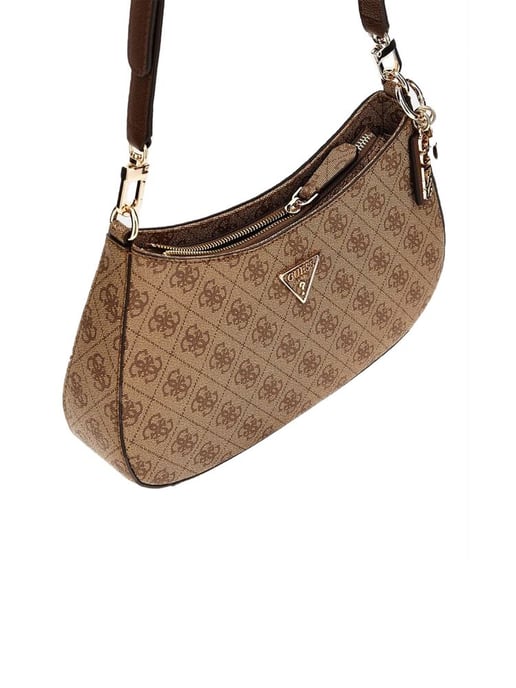 Guess Schoudertas Latte Logo/Bruin - Image 3