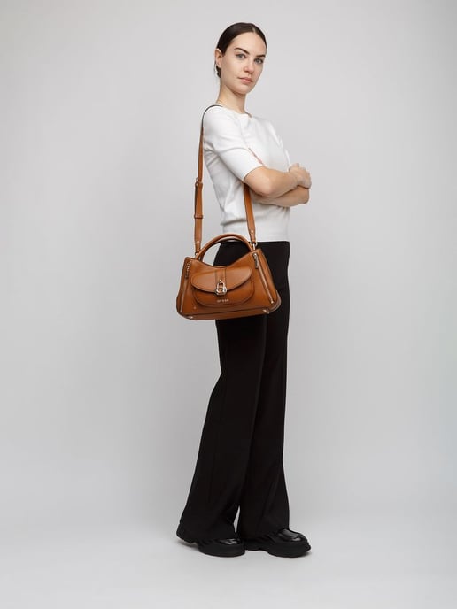 Guess Schoudertas Caramel - Image 5