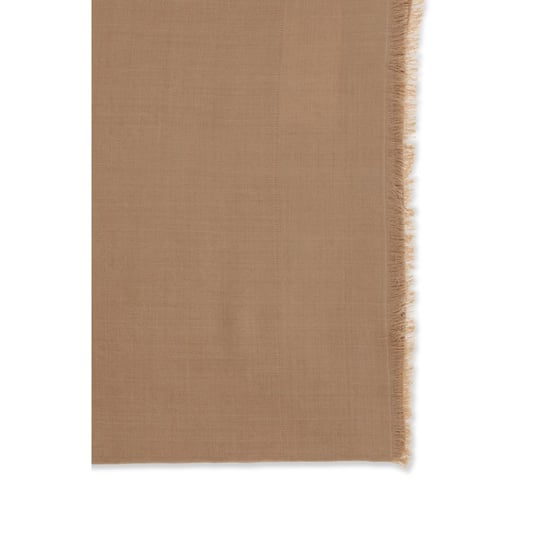 Max Mara Beige Zijde Sjaal - Image 3