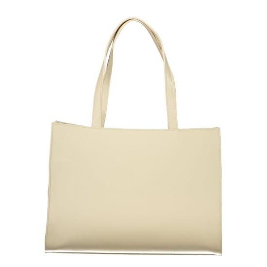 Mario Valentino Beige Polyuretan Damväska Med Flera Fickor - Image 2
