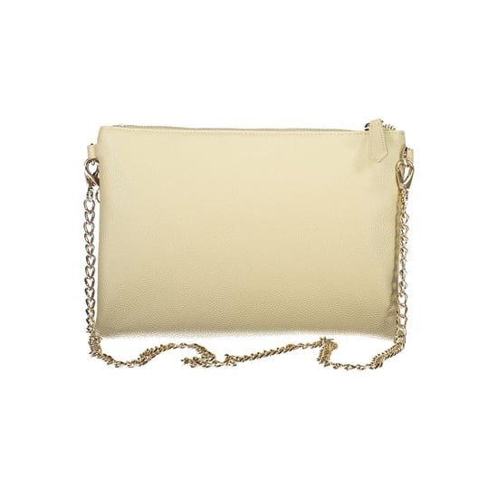 Mario Valentino Beige Polyurethaan Dameshandtas met Verwijderbare Ketting Schouderband - Image 2