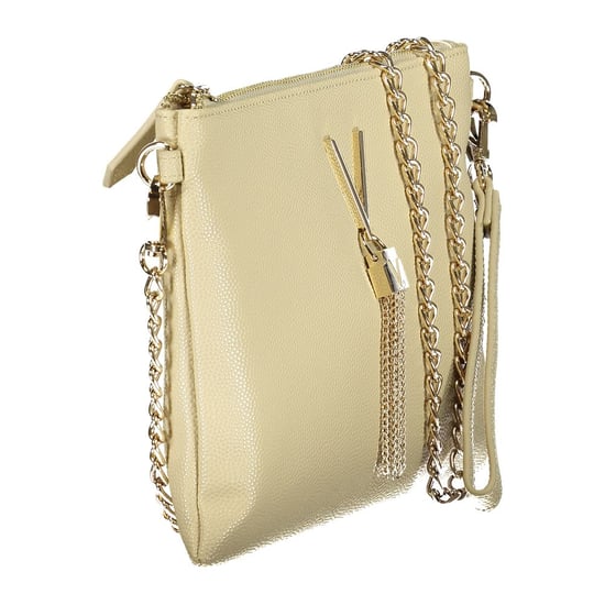 Mario Valentino Beige Polyurethaan Dameshandtas met Verwijderbare Ketting Schouderband - Image 3