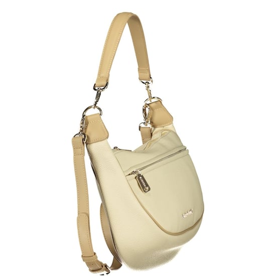 Mario Valentino Beige Polyuretan Damväska med Justerbar Axelrem - Image 3
