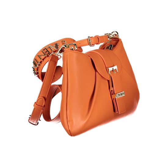 Mario Valentino Orange Polyurethane Women's Bag - Image 3