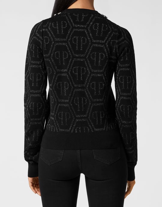 Pullover Ronde Hals Monogram - Image 3
