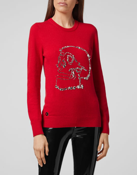 Pullover Ronde Hals Skull - Image 2