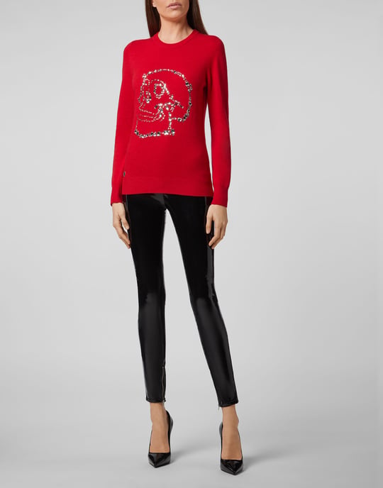 Pullover Ronde Hals Skull - Image 4