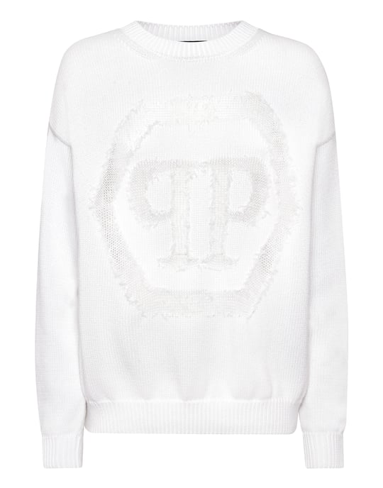 Pullover Ronde Hals Hexagon - Image 1