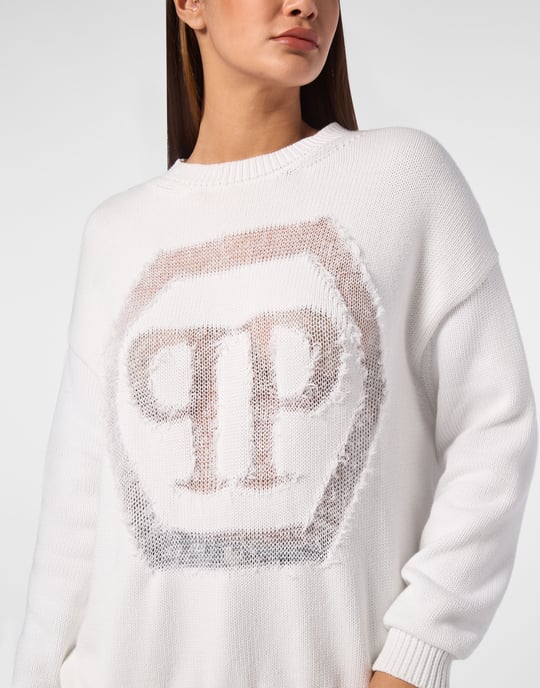 Pullover Ronde Hals Hexagon - Image 5