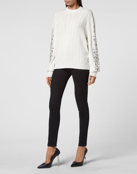 Pullover Ronde Hals Skull - Image 4
