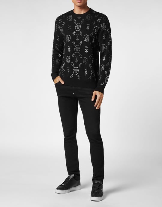 Pullover Round Neck Monogram - Image 4