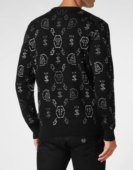Pullover Round Neck Monogram - Image 5