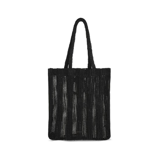 PINKO Zwarte Raffia Schoudertas - Image 2