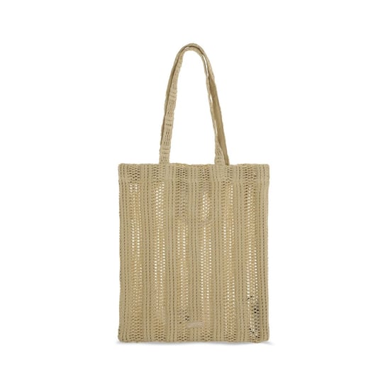 PINKO Beige Rieten Schoudertas - Image 2