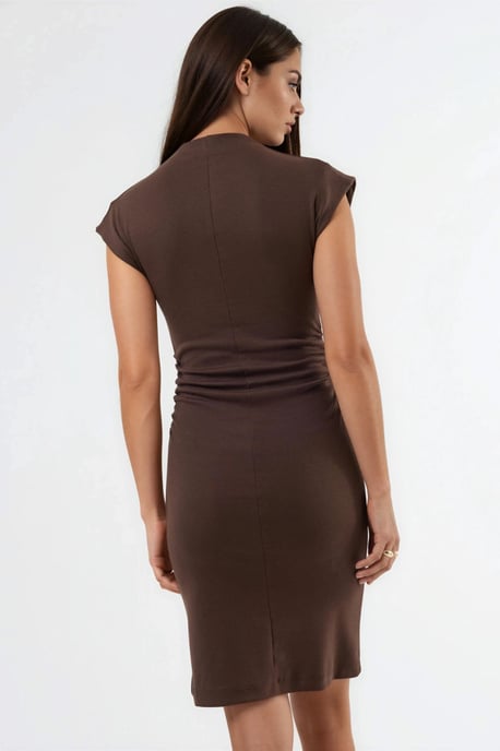 Mouwloze bodycon mini-jurk - Image 3