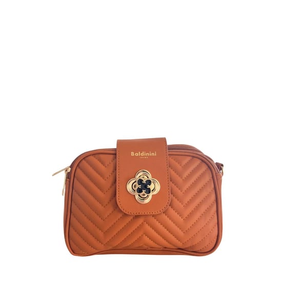 Baldinini Trend Brown PU Women Crossbody Bag - Image 1