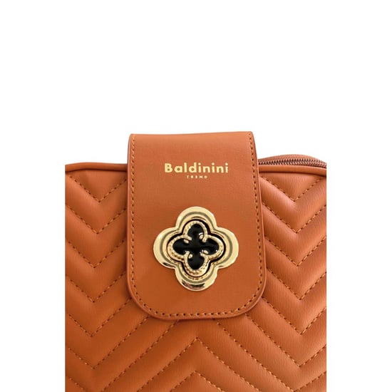 Baldinini Trend Brown PU Women Crossbody Bag - Image 6