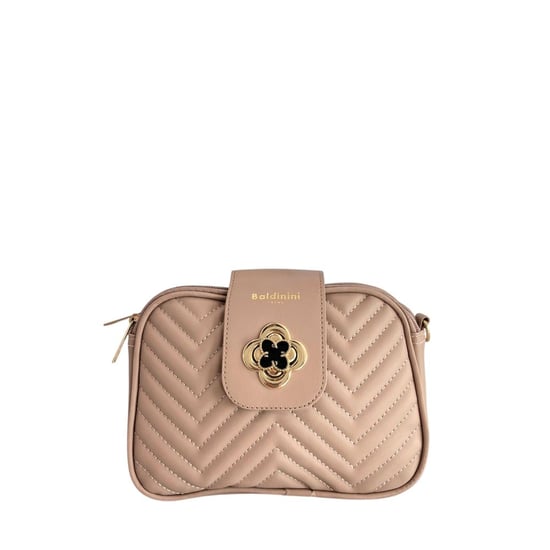 Baldinini Trend Beige PU Women Crossbody - Image 1