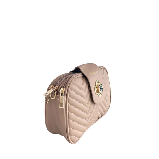 Baldinini Trend Beige PU Women Crossbody - Image 2