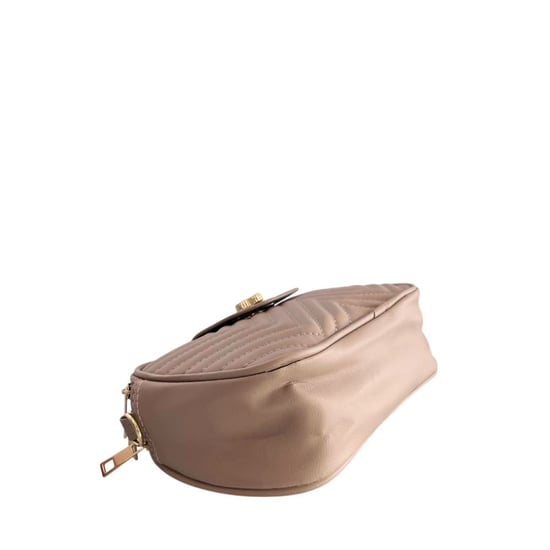 Baldinini Trend Beige PU Women Crossbody - Image 4