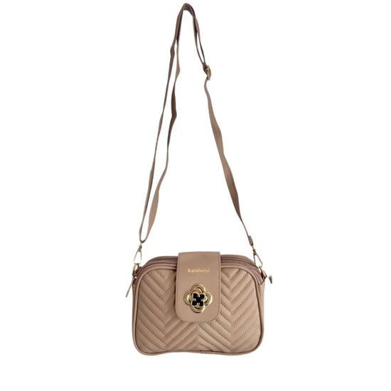 Baldinini Trend Beige PU Women Crossbody - Image 5