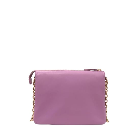Twinset Paarse Nepleren Dames Schoudertas - Image 3